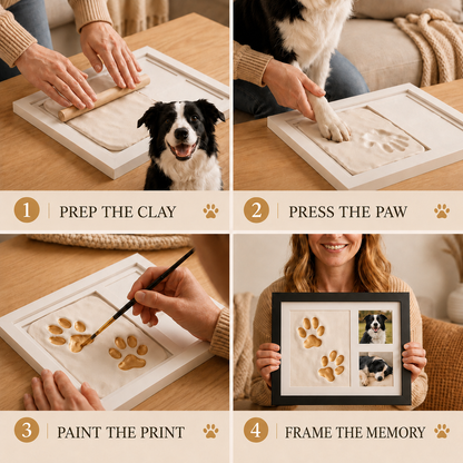 The Clay Paw Print Kit