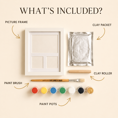 The Clay Paw Print Kit